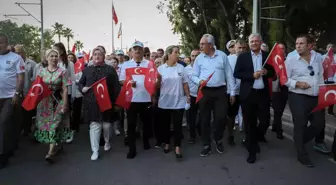 Son dakika haberleri | Antalya 15 Temmuz'da tek yürek olup, şehitlerini andı