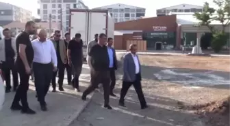 AK Parti Bitlis Milletvekili Taşar, Tatvan'daki yatırımları inceledi