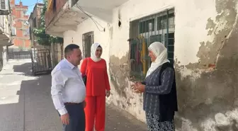 Bağlar Belediye Başkanı Beyoğlu ev ziyaretlerini aralıksız sürdürüyor