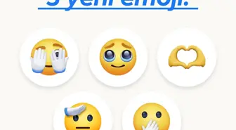 Türkiye'nin Favori Emojileri Belli Oldu: 'Kahkahaya Boğulan Emoji, Gözetleyen Surat Emojisi ve Kalp Eller Emojisi'