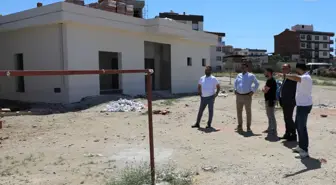 Turgutlu'da Taziye Evi ve Çocuk Kültür Merkezi'nin Yapımı Devam Ediyor