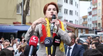 İYİ Parti Genel Başkanı Akşener Giresun'da