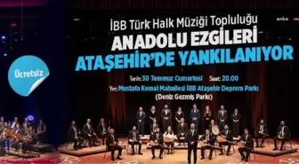 Ataşehir Belediyesi Yaz Konserlerine Ev Sahipliği Yapacak