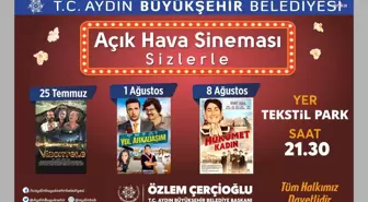 Aydın haberleri: Aydın Tekstil Park'ta Film Geceleri Devam Ediyor