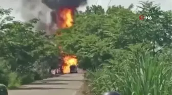 Meksika'da doğal gaz boru hattında patlama: 2 yaralı