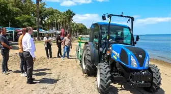 Yalova Belediyesi'ne sahil temizliği için yeni araçlar alındı