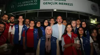 Konya haberi... Bakan Kasapoğlu Akşehir'de incelemelerde bulundu