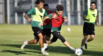 Bursaspor'da maç antrenmanı devam ediyor