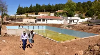 İnönü Yukarı Ilıca Havuz ve Ilıca Park Piknik Alanında sona yaklaşıldı