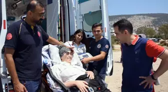 Denizi görmek isteyen yatağa bağımlı hastanın talebini sağlık ekipleri yerine getirdi