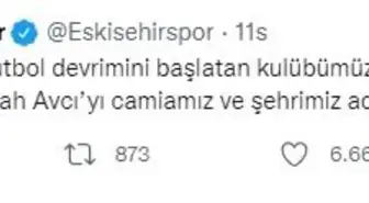 Eskişehirspor'dan Abdullah Avcı'ya 'Eskişehirspor'da oynamıyorsun ki' tepkisi