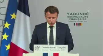 Fransa Cumhurbaşkanı Macron: 'Mali'den çıkıyoruz, sistemimizi Sahel'in ötesine genişletiyoruz'