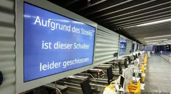 Lufthansa grevi: Almanya'da havalimanlarına sessizlik çöktü