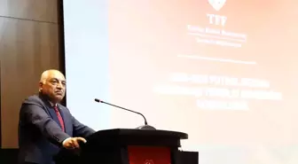 TFF Başkanı Büyükekşi, Temsilciler Semineri açılış töreninde konuştu