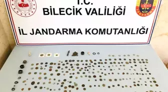 Bilecik'te 262 adet sikke ele geçirildi