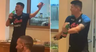 Fenerbahçe'den ayrılıp Napoli'ye transfer olan Kim Min-Jae'den unutulmaz 'Gangnam Style' performansı