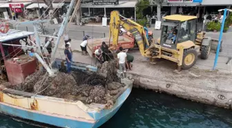 Muğla denizleri hayalet ağlardan kurtarılıyor