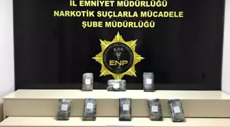 Edirne'de bir araçta 9 kilo 120 gram kokain ele geçirildi