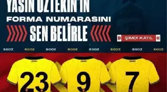 Göztepe kaptanı Öztekin'in forma numarasını taraftar belirleyecek