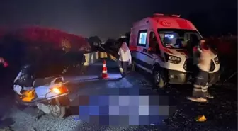 İzmir'de motosiklet devrildi: 1 ölü, 1 yaralı