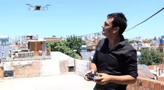 Kuzeninin aç kalmasına dayanamadı, 2 buçuk kilometre uzağa dron ile kebap yolladı