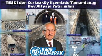 Tekirdağ Belediyesi'nden Çerkezköy'e Yeni Yağmur Suyu Hattı