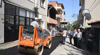 İzmir haberi | Karabağlar'da Asfaltlama Çalışmaları Sürüyor