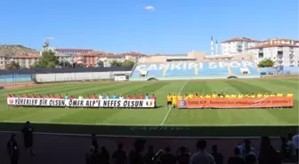 SMA'lı Ömer Alp için 'Türkiye ve Romanya Şöhretler Futbol Müsabakası' yapıldı