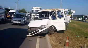 Samsun 3. sayfa: Samsun'da trafik kazası: 5 yaralı