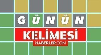 Wordle günün kelimesi nedir? 1 Ağustos Wordle Türkçe - İngilizce bugünkü kelime ne? Wordle İngilizce günün kelimesi ne?