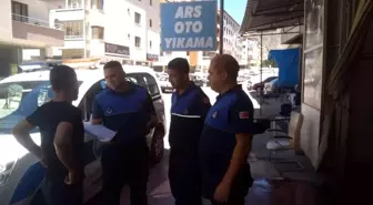 Amasya haberi! Amasya zabıtasından ruhsat denetimi