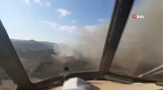 İzmir'de ziraat arazisinde yangın