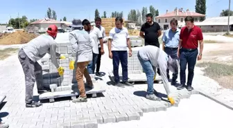 Konya haber... Karatay'ın dört bir tarafında parke yol çalışmaları sürüyor