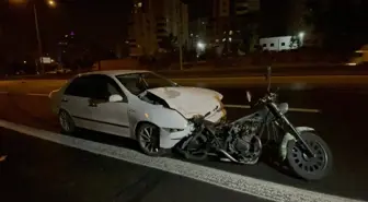 Son dakika haberi! Otomobil motosikletle çarpıştı 1 kişi öldü