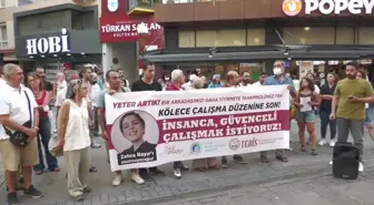 İzmir gündem haberi: İzmir'de 'Zehra Bayır' Protestosu: 'Kardeşimizi Katleden Mafyatik Düzenin Kendisidir'