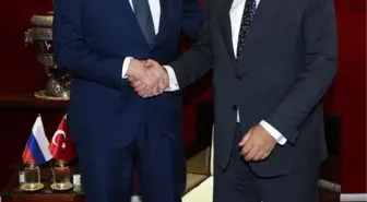 Bakan Çavuşoğlu, Rusya Dışişleri Bakanı Lavrov ile görüştü