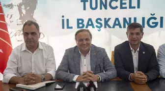 Tunceli politika haberleri: CHP Genel Başkan Yardımcısı Seyit Torun, Tunceli'de konuştu