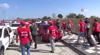 Tekirdağ haberleri! Tekirdağ'da maaşını az bulan belediye işçileri eylem yaptı