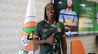 Alanyaspor, Fransız Arnaud Lusamba'yı renklerine bağladı