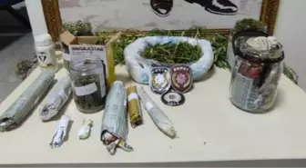 Edirne'de bir evde 3 kilo 178 gram esrar ele geçirildi