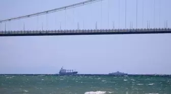 Çanakkale haber! Ukrayna'dan yola çıkan mısır yüklü gemi Çanakkale Boğazı'ndan geçti