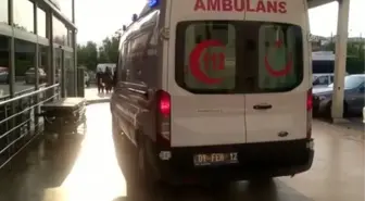 Kamyonla çarpışan otomobilin sürücüsü ağır yaralandı