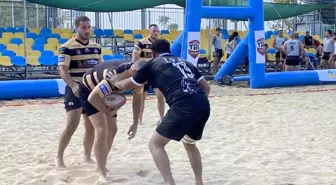 6. Uluslararası İstanbul Plaj Ragbi Lig Turnuvası Kadıköy'de başladı