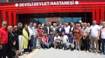 Kayseri haber! AK Parti'den Develi Şehit Ekrem Karakaya Devlet Hastanesi'ne Ziyaret