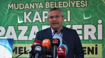 Tokat politika haberi: CHP Genel Başkan Yardımcısı Salıcı, Bursa'da kapalı pazar yeri temel atma töreninde konuştu