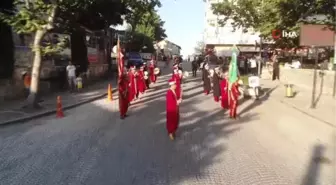 Son dakika haber: Mehteran takımı ve Atlı Jandarma Timi vatandaşlara Osmanlı dönemini yaşattı