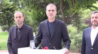 AK Parti Sözcüsü Ömer Çelik Adana'da konuştu Açıklaması