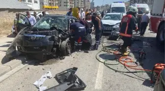 Son dakika haber: MALATYA'DA 4 OTOMOBİLLİ ZİNCİRLEME KAZA: 9 YARALI