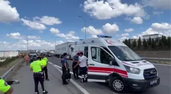 Trafik kazasında iki motosikletin sürücüsü yaralandı