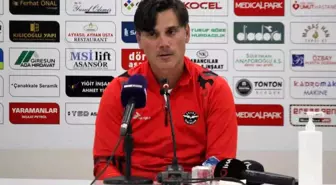 Vincenzo Montella: 'Futbolcularıma teşekkür ediyorum'